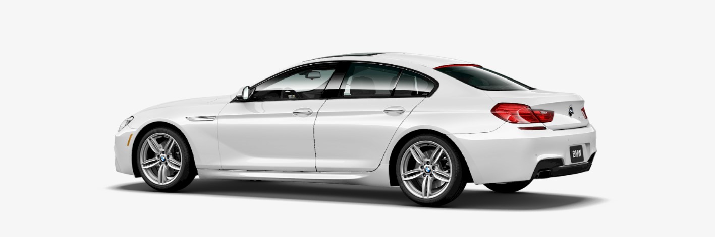 2018 BMW 650i Rear White Exterior Picture 2018 BMW 650i Rear White Exterior Picture